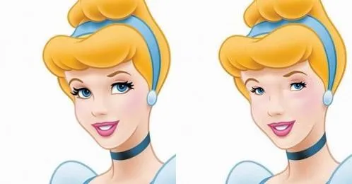 Cómo serían las princesas Disney con ojos normales. | llaollao blog