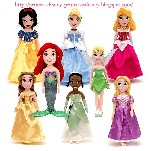 Princesas Disney: Peluches Mini de las Princesas Disney