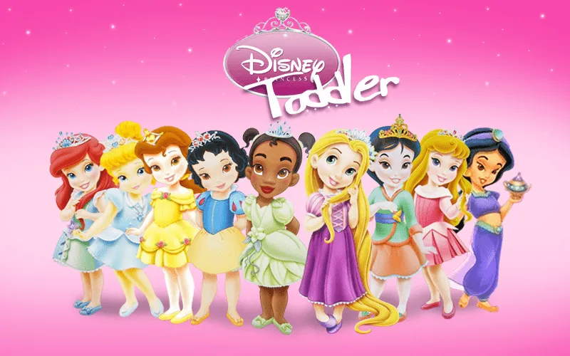 Princesas Disney Bebés (Disney Princess Toddler) | Dibujos disney