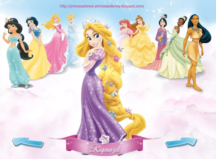 Princesas Disney: Rapunzel aparece en la web española de las ...