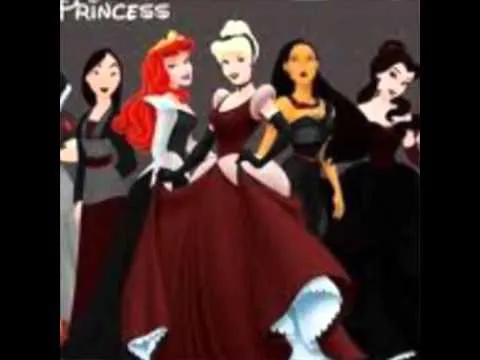 Princesas góticas de disney - YouTube