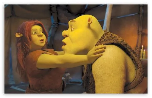 Princess Fiona and Shrek HD desktop wallpaper : Widescreen : High ...