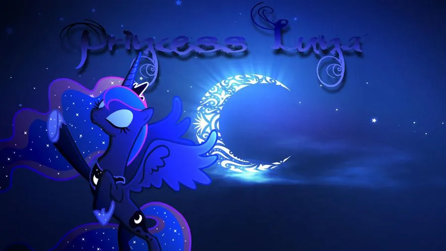 Princess Of The Night (Luna) Wallpaper by MLArtSpecter on DeviantArt