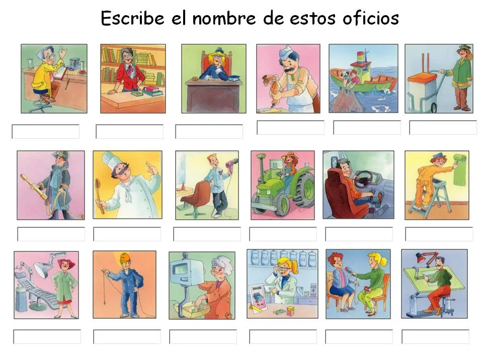 Imágenes de profesiones en espanol - Imagui Imágenes de profesiones en espanol - Imagui