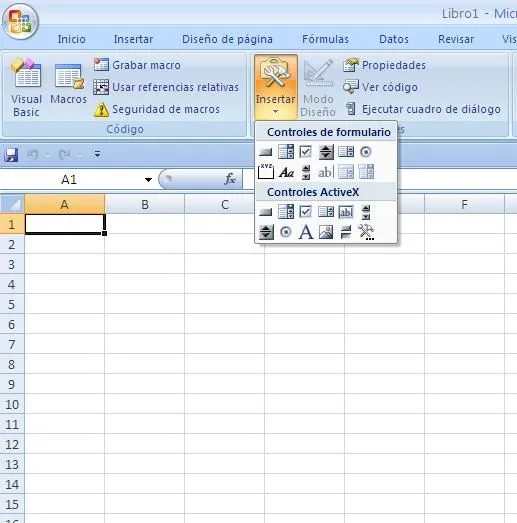 Profesor Enzo Molina: Formularios en Excel 2007 Profesor Enzo Molina: Formularios en Excel 2007