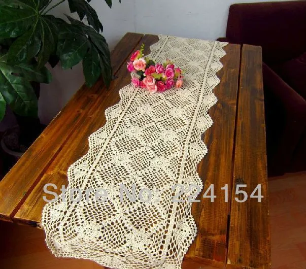 Promoción de Crochet Corredores De La Mesa de alta calidad ...