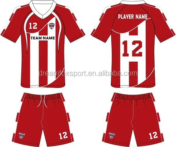 Promocional nuevo diseño sublimada uniformes del equipo de fútbol ...