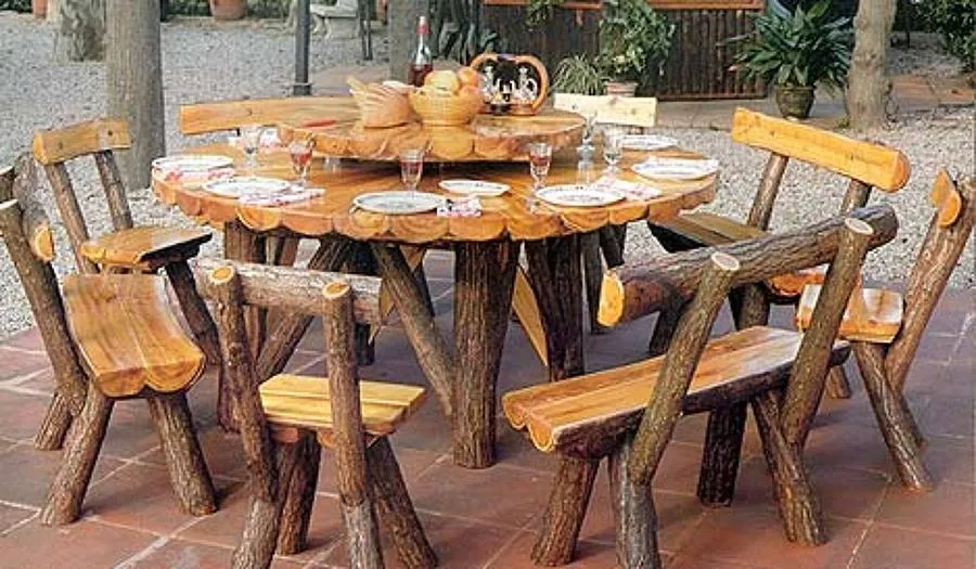 Proveer silla sy mesas de madera, en el municipio de teabo yucatán ...