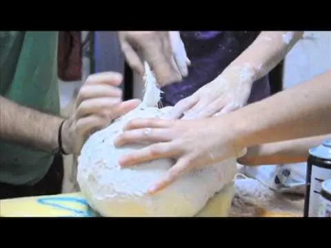 Proyecto VIDEODANZA: Moldes para pelucas - YouTube