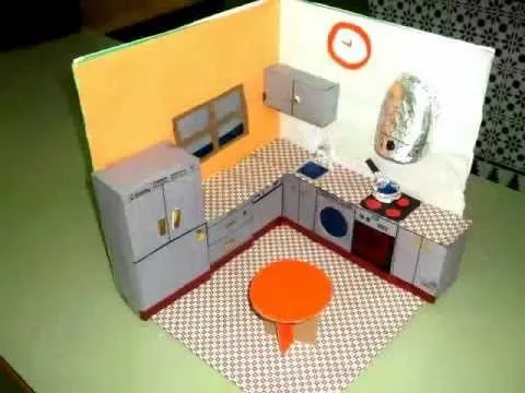 Proyectos de maquetas de cocina - YouTube