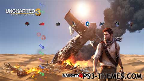 PS3 Themes » PS3 Exclusives Theme HD