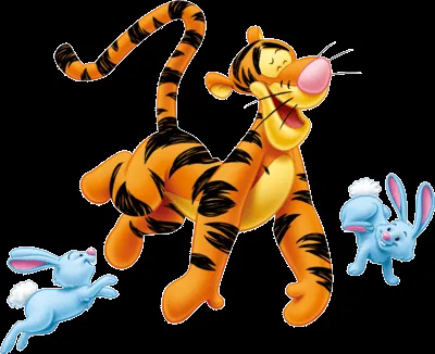 PSD Detail | Winnie The Pooh - Tiger #005 | Official PSDs