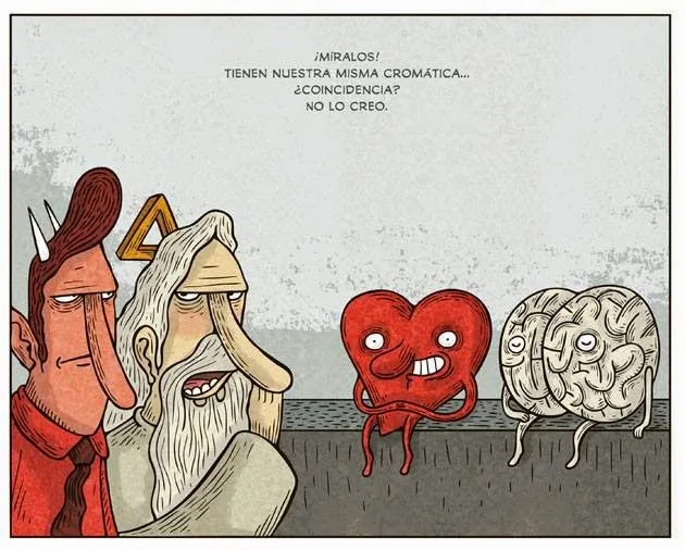 PSICOCHISTES: Corazón vs Cerebro