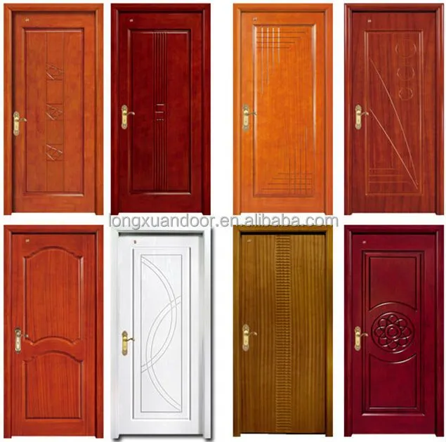 Puertas de madera moderna diseños sólida puerta de madera puerta ...