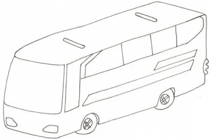 Disegno autobus da colorare - Imagui