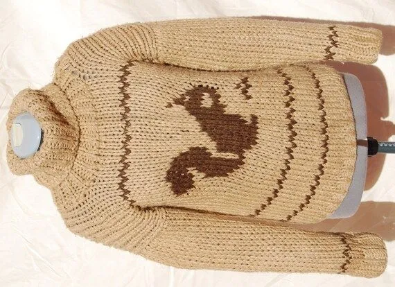 Pullover Sueter Jersey lana calceta punto dos por CasandraCraft