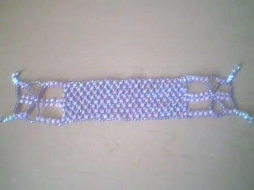 Como hacer pulseras tejidas con chaquiras - Imagui