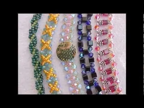Pulseras y collares con abalorios originales - YouTube