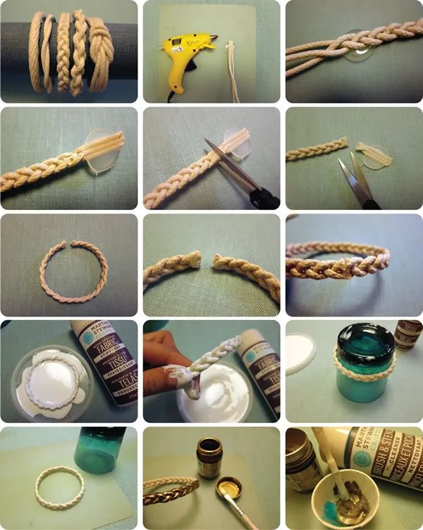 Como hacer pulseras artesanales paso a paso - Imagui