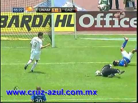 Pumas VS Cruz Azul (2-0) (Apertura 2010) - YouTube