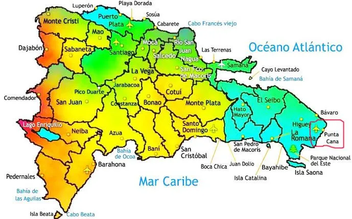 Dónde está Punta Cana