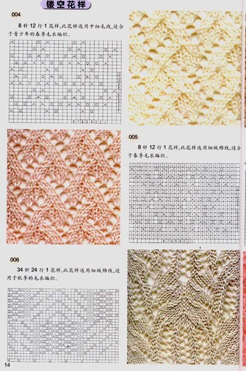 Puntadas caladas en crochet - Imagui | Mulberry silk | Pinterest