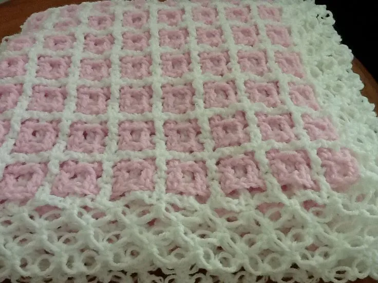 Puntadas de cobijas para bebé a gancho - Imagui | Crochet cobija ...