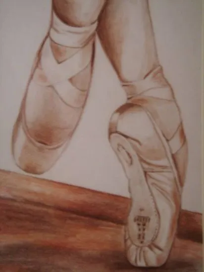 Puntas de ballet dibujo - Imagui