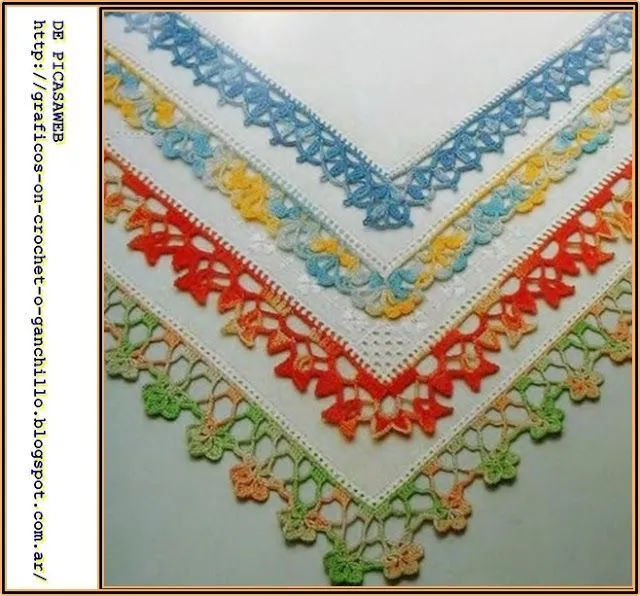 vainicas #bordados #puntillas #crochet Muestras y Motivos propone ...