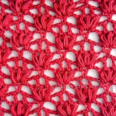 Punto Crochet Calado #10 | Crochet y Dos agujas