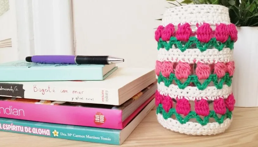 Punto Tulipanes a Crochet | Ahuyama Crochet