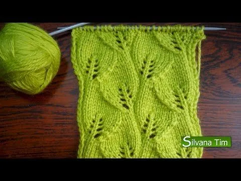 PUNTOS A 2 AGUJAS on Pinterest | Stitches, Knitting Patterns and ...