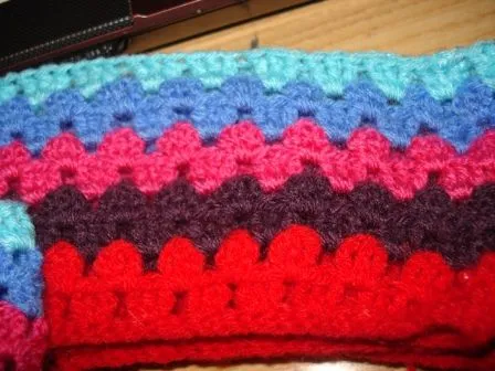 Puntos de crochet para colchas - Imagui
