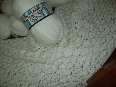 Mantas para bebé a crochet - Imagui