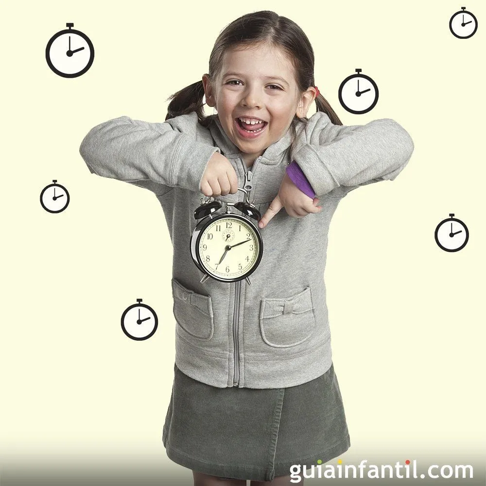 El valor de la puntualidad en los niños