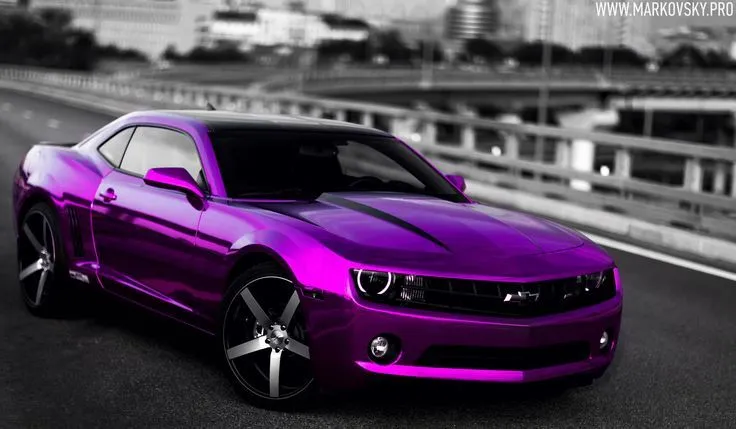 Purple Camaro 2015 | Purple Camaro HD Wallpaper For Desktop ...
