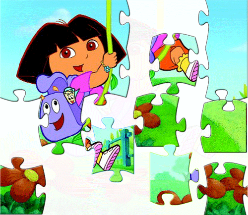 Los puzzles de Dora la exploradora - Juegos