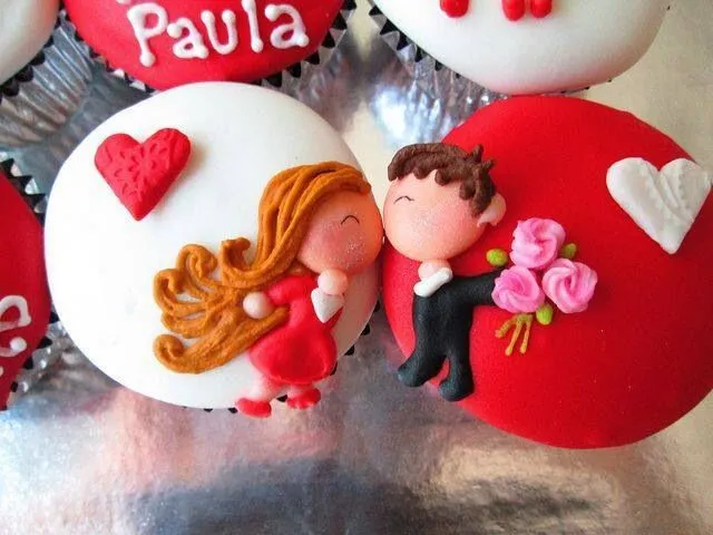 Cupcakes de novios <3 | sorpresas de ♡ | Pinterest | Cupcake