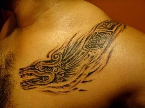 Quetzalcoatl serpiente emplumada tatuajes - Imagui