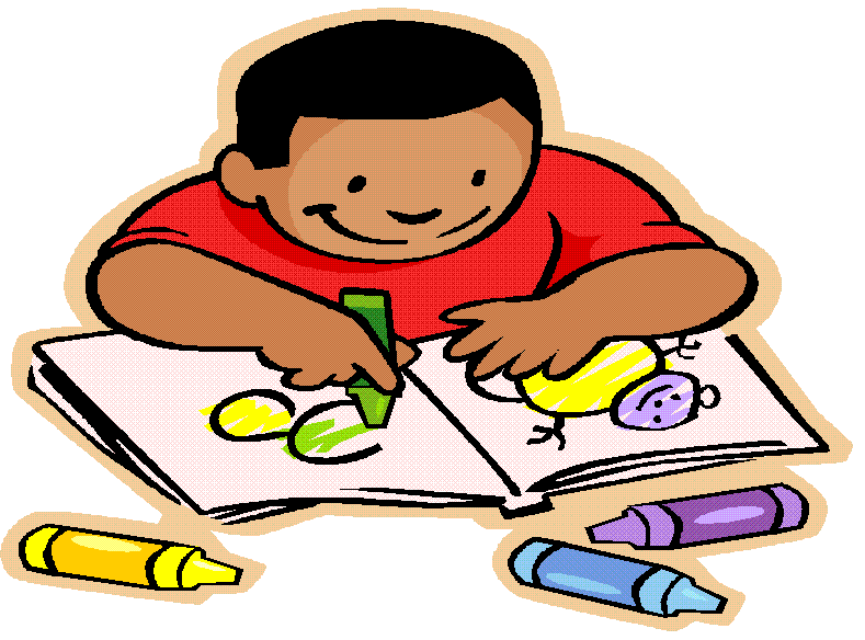 Imágenes de niños coloreando - Imagui