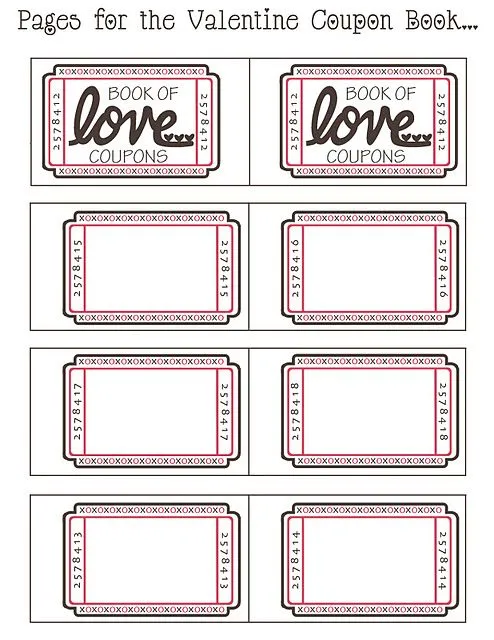 QUIERO UNA BODA PERFECTA: Imprimibles y DIY: Cupones del amor para ... QUIERO UNA BODA PERFECTA: Imprimibles y DIY: Cupones del amor para ...