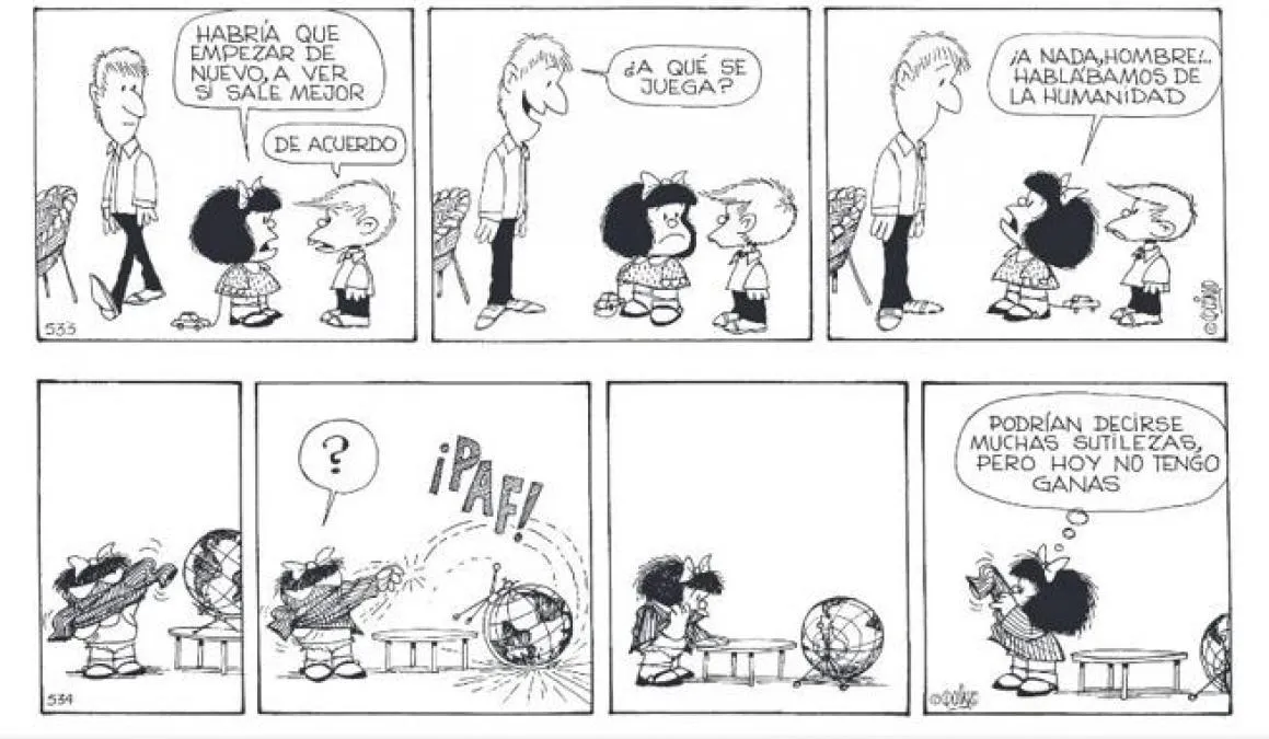 Quino: Las mejores viñetas de Mafalda