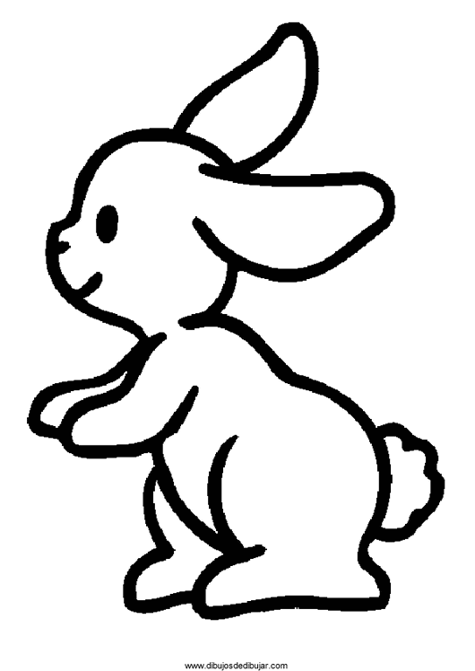Dibujo de conejo para dibujar - Imagui