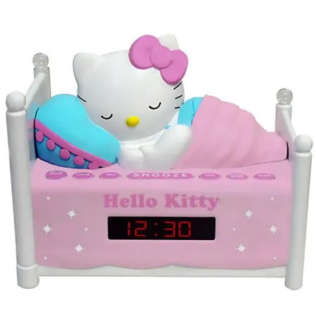 Radio reloj de Hello Kitty