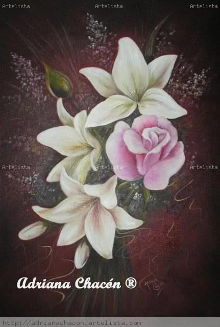 Un ramo de flores Adriana Gladys Chacon - Artelista.com