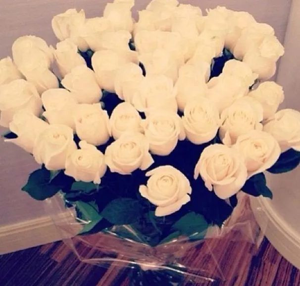 Ramo de flores blancas | Flores | Pinterest