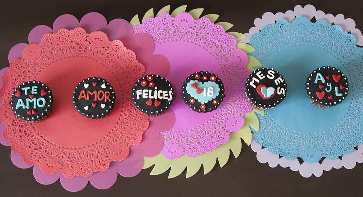 Ramo de flores de #cupcakes para pareja de enamorados!! | Cupcakes ...