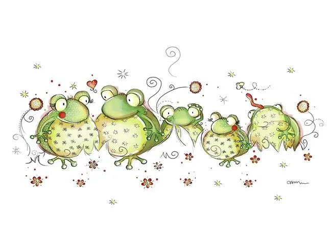 ranas ilustracion infantil imagenes bonitas de animales conejo con ...