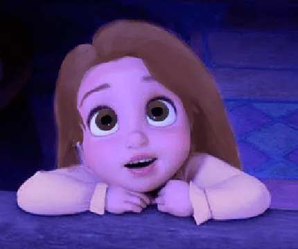Rapunzel bebé enredados - Imagui