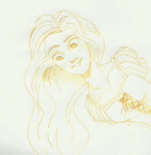 Rapunzel por Drache | Dibujando
